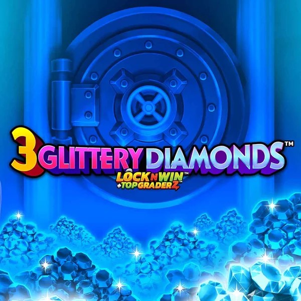 3 Glittery Diamonds game by PearFiction Studios – logo hosted on Mycasino ch