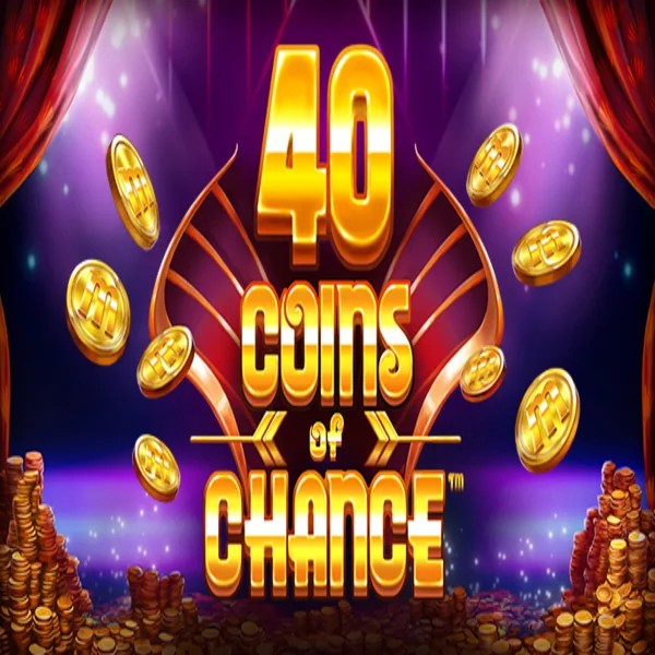 Official Slots logo: 40 Coins of Chance by SYNOT Games at Mycasino ch