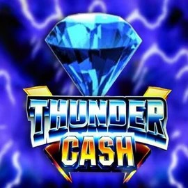 Thunder Cash slot logo by Novomatic at Mycasino chThunder Cash